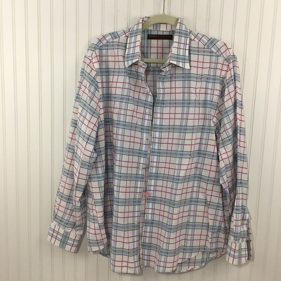 Perry Ellis Other - Perry Ellis Plaid Button down shirt